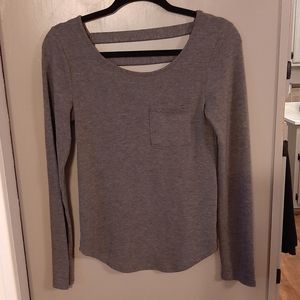 Womens long sleeve top
